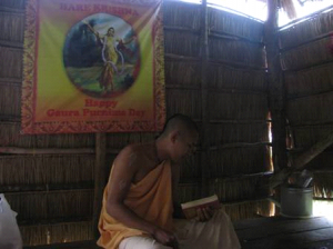 Studying Srila Prabhupad’s books