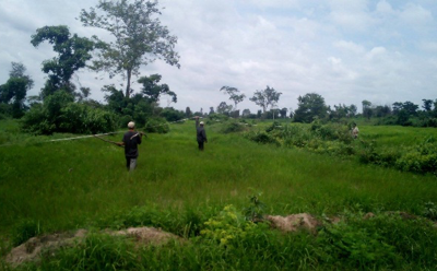 YASODAPURA ECO VILLAGE – GETTING NEW RICE FIELD