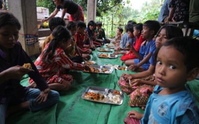 Prasadam Distribution