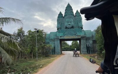 A GLIMPSE OF ANGKOR WAT